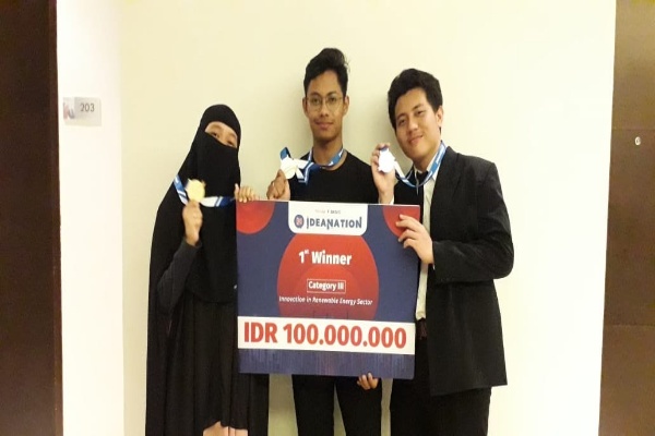  Kolaborasi ITS dan UNJ Menangi Kompetisi IFF 2019 dengan Bionika