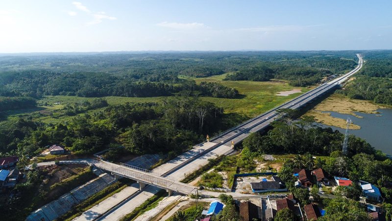  Jalan Tol Balikpapan-Samarinda Diharapkan Beroperasi Penuh Akhir 2019
