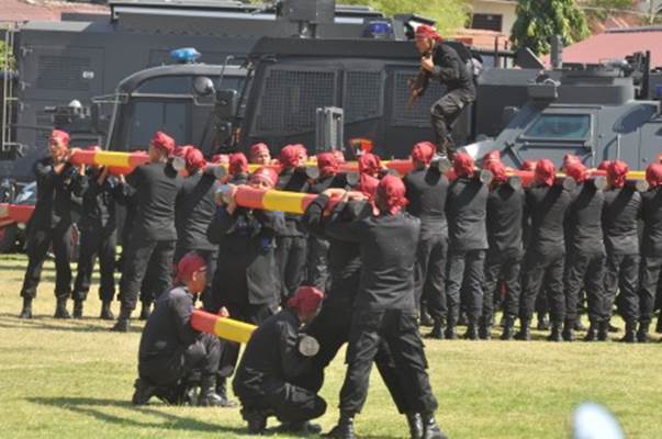  HUT Korps Brimob Polri ke-74 : Kapolri Perintahkan Korps Brimob Hindari Pelanggaran 