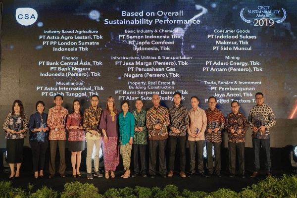  BCA Raih Penghargaan di CECT Sustainability Awards 2019 