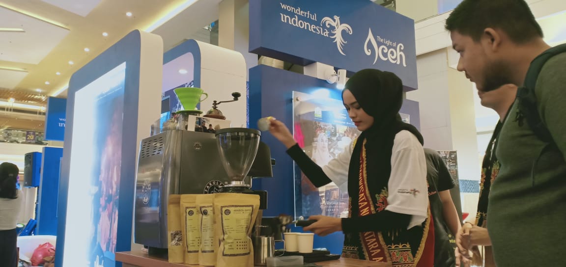  Aceh Sumatera Expo 2019 Digelar, Ribuan Cangkir Kopi Dibagikan Gratis