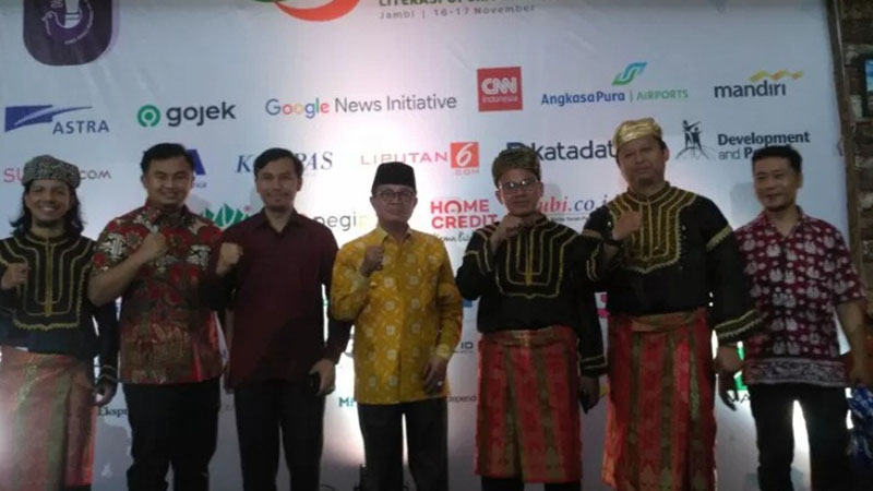  Bertema Literasi di Era Disrupsi, Festival Media Dibuka di Jambi