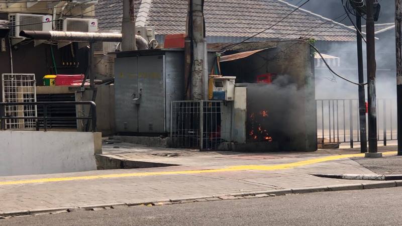  Gardu Listrik Meledak di Sekitar Blok M Plaza