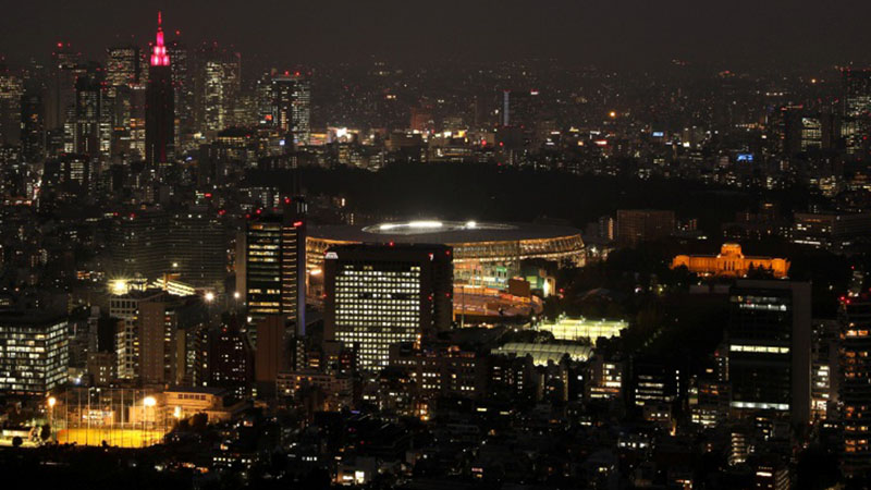  Konstruksi Stadion Nasional Tokyo Pusat Olimpiade 2020 Telah Selesai