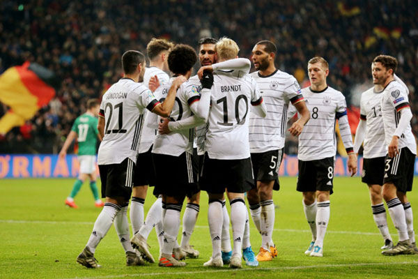  Jerman, Belanda, Belgia, Rusia, Tutup Kualifikasi Euro dengan Pesta Gol