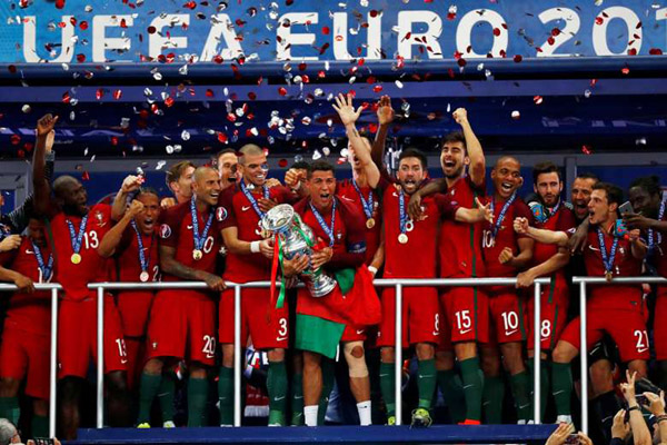 Portugal juara Euro 2016./Reuters