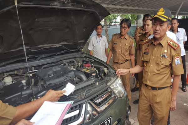  Pemkot Palembang Cek Keberadaan Aset Mobil Dinas