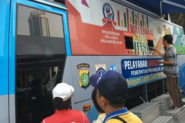  Bayar Pajak Kendaraan di 5 Lokasi Samsat Keliling Berikut   