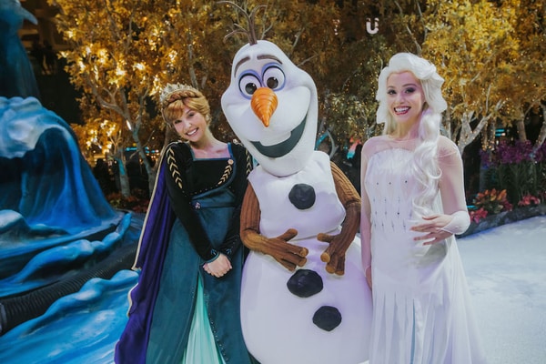  Frozen Wonderland Kini Hadir di Bandara Changi