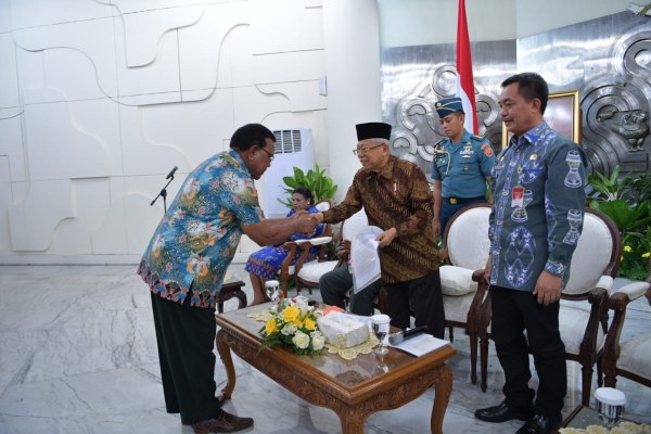  Pemekaran Wilayah : Kecuali Papua, Kata Wapres Ma\'ruf Amin Belum Pertimbangkan Daerah Administratif Baru