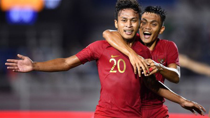  Profil Osvaldo Haay, Striker Tajam Pencetak Dua Gol Indonesia di Sea Games 2019