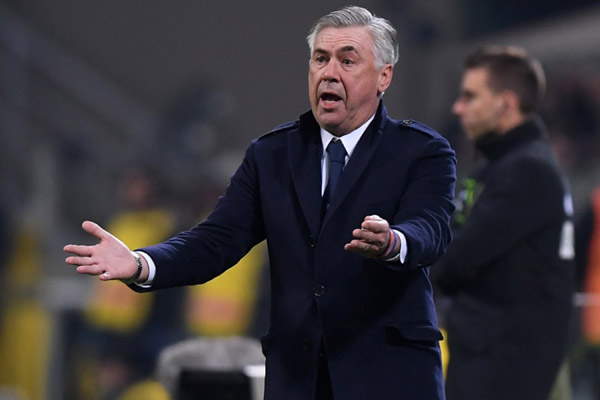  Napoli Gagal Menang Lagi, Ancelotti Bantah Pemain Mulai Membangkang