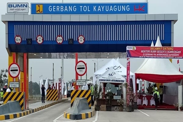  JALAN TOL : HK Genjot Penyelesaian Trans-Sumatra