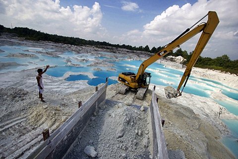  Ekspor Kaolin Bangka Belitung 2019 Capai 34.808 Ton