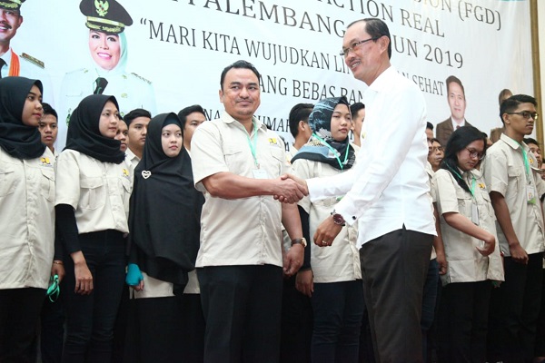  Walikota Palembang Ajak Kader Lingkungan Jaga Lingkungan Kota