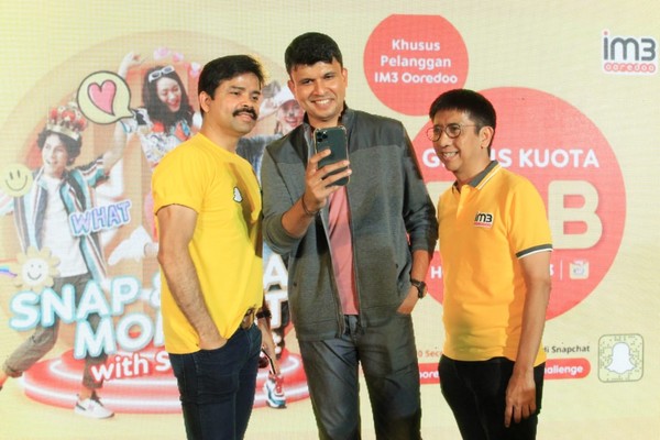  Indosat Beri Gratis Kuota 5GB untuk Akses Snapchat