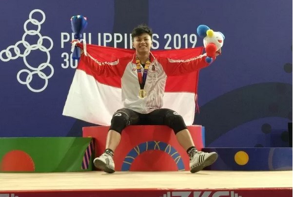  Hasil Sea Games 2019: Lifter Rahmat Erwin Abdullah Tambah Satu Emas untuk Indonesia