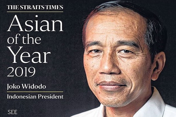  Straits Times Nobatkan Jokowi Asian of the Year 2019