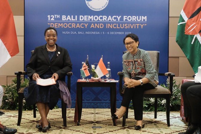  Menlu Retno Buka Bali Democracy Forum ke-12