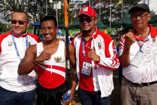  Hasil Sea Games 2019: Maizir Rebut Emas 1000 Meter Kano