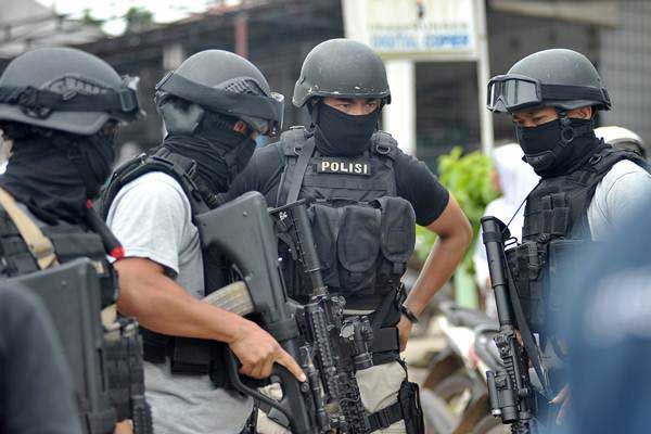  Densus 88 Tangkap Terduga Teroris di Sentani Papua