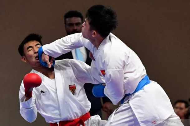  Hasil Sea Games 2019: Karateka Rifki Raih Medali Emas