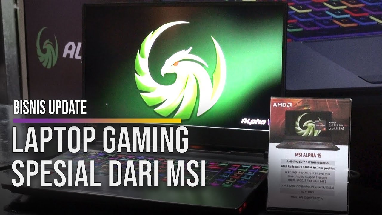  MSI Hadirkan Laptop Gaming Terbaru Series Alpha 15