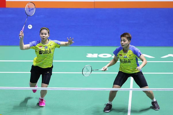  BWF World Tour Finals 2019: Greysia/Apriyani Kembali Kalah