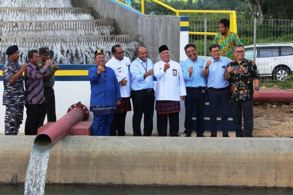  Anak Usaha BUMI dan Pemda Kutai Timur Resmikan Instalasi Pengolahan Air Kudungga