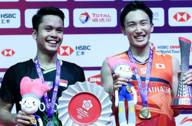  Hasil Final BWF World Tour Finals 2019: Kala Ginting dan Momota Saling Memuji