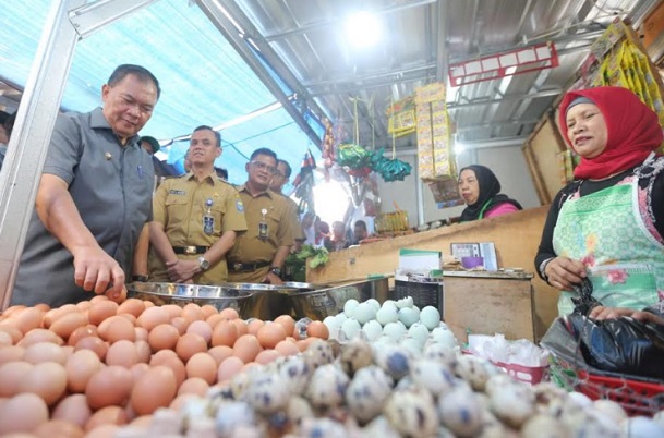  Jelang Nataru, Stok dan Harga Pangan di Kota Bandung Stabil