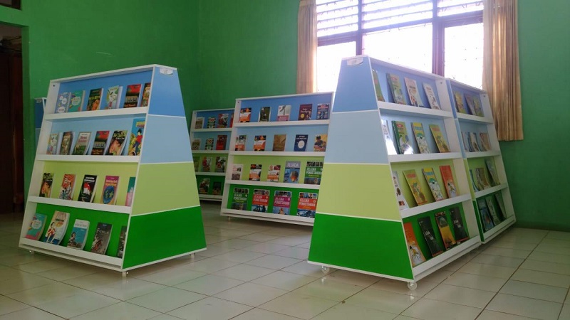  Peduli Pendidikan Kota Kupang, Angkasa Pura I Bandara El Tari Revitalisasi Perpustakaan SMPN 11 Kupang