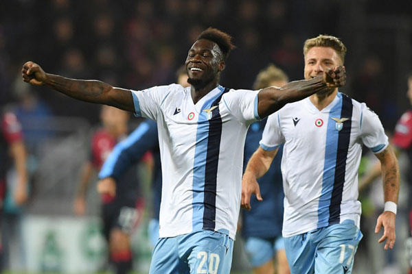  Lazio Menang Secara Ajaib, Hentikan 13 Pertandingan Tanpa Kalah Cagliari