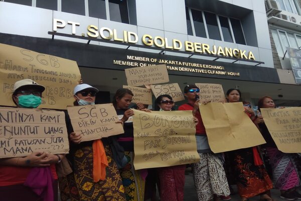  Ratusan Nasabah Bali Merasa Ditipu Investasi Solid Gold Berjangka