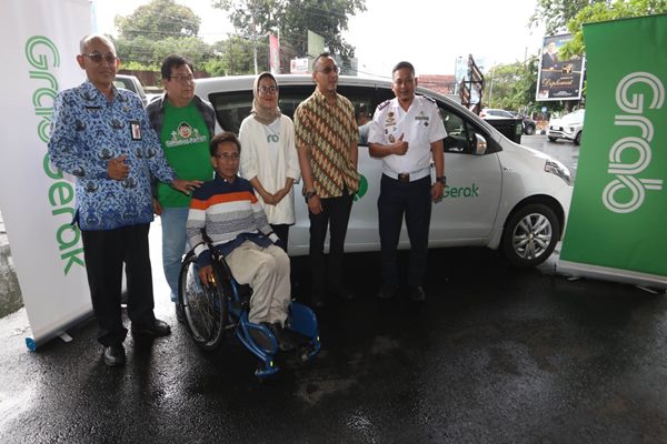   Layani Penyandang Disabilitas, Grab Gerak Resmi Meluncur di Semarang