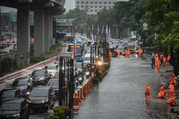  Selain di Jakarta, Banjir Juga Terjadi di Malaysia