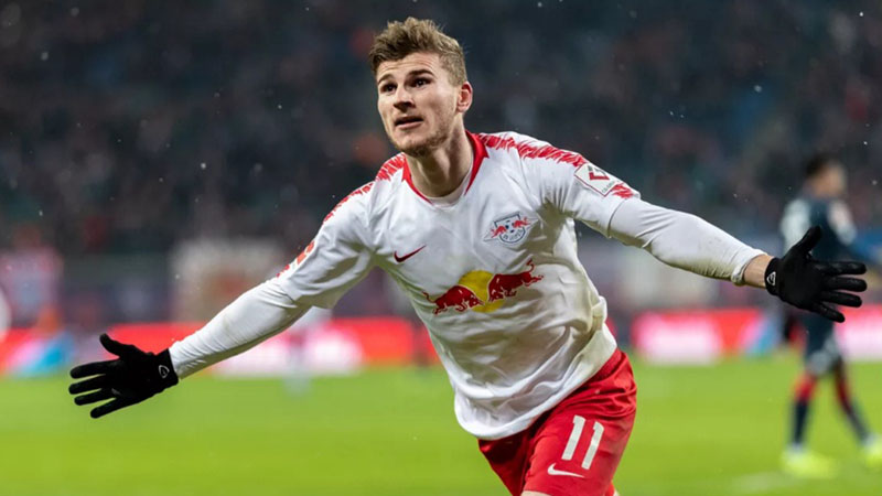  18 Gol, Timo Werner Samai Lewandoski Top Skor Bundesliga