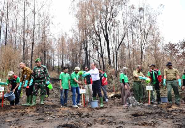  Kawasan Taman Wisata Alam Kawah Ijen Kembali Ditanami Pohon