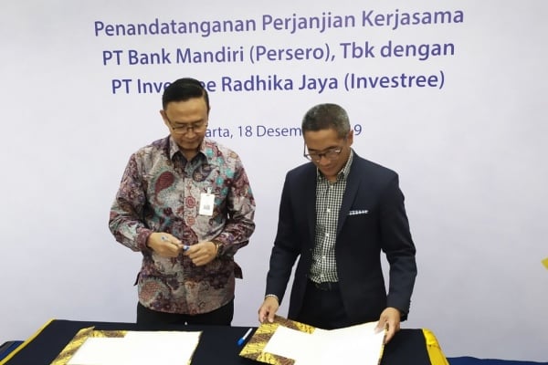  Bank Mandiri Salurkan Kredit Rp200 Miliar Lewat Investree