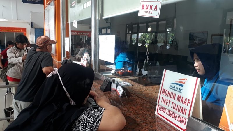  Tiket KA Ekonomi di Palembang Habis Terjual