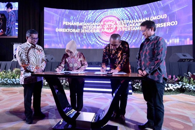  Pertamina Terapkan Digitalisasi Integrasi Data Perpajakan