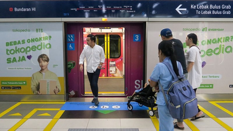  MRT Jakarta Beroperasi hingga Pukul 02.30 WIB Saat Malam Tahun Baru