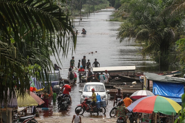  Riau Tetapkan Siaga Banjir Sampai 31 Desember 2019