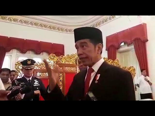  Ini Arahan Jokowi untuk Ketua KPK Firli Bahuri Usai Dilantik di Istana