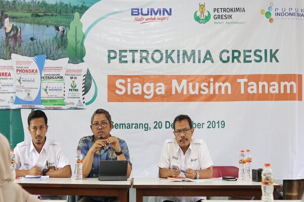  Petrokimia Gresik Siapkan Stok Pupuk Bersubsidi Tiga Kali Lipat