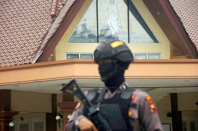  Amankan Nataru, Polres Kulonprogo Terjunkan 571 Personel Gabungan