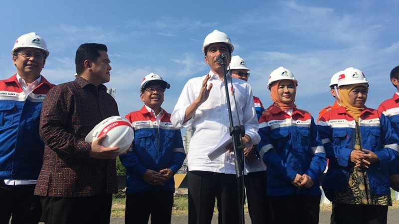  TPPI Terhambat Lahan, Jokowi Beri Tenggat 3 Tahun