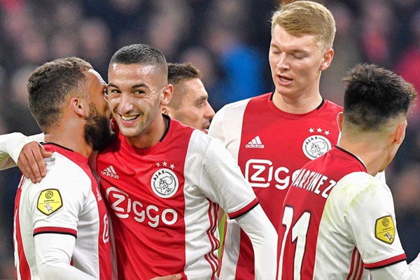  Ajax Pesta Gol Skor 6 - 1, Mantap Pimpin Klasemen Eredivisie Belanda