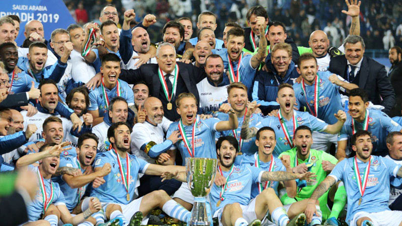  Hajar Juventus, Lazio 5 Kali Juara Piala Super Italia