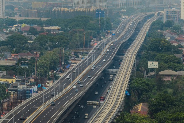 Lalin Lancar, Contraflow di Tol Jakarta-Cikampek Ditutup